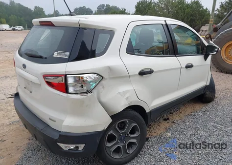 2018 Ford Ecosport S из США, поврежденный, VIN MAJ3P1RE4JC203590